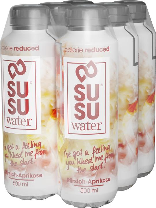 Produktbild Susu Water Pfirsich-Aprikose (6x500ml) (12 x 50 cl)