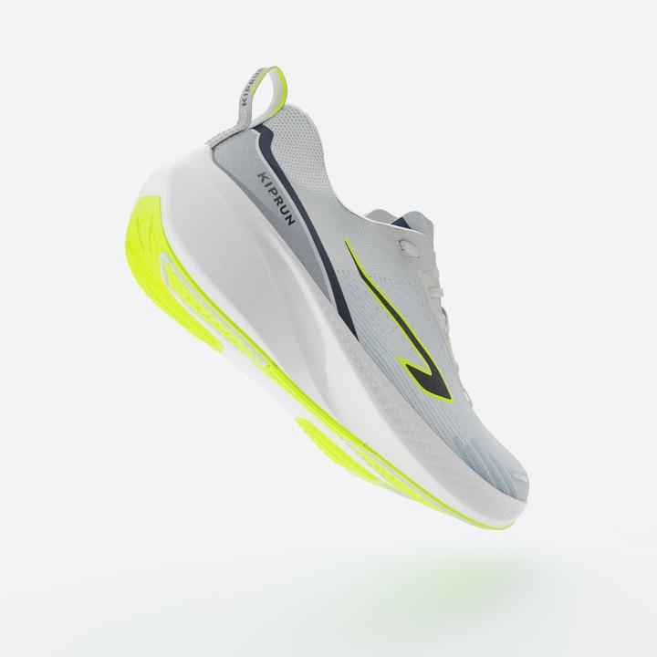 Produktbild Kiprun Laufschuhe Herren - Cushion 500 weiss/gelb (45)