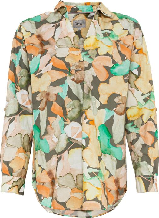Actual product image Camel Active Slip-on blouse with all-over print (M)