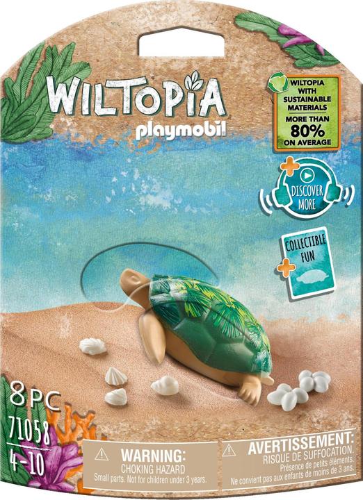 Produktbild Playmobil Riesenschildkröte (71058, Playmobil Wiltopia)
