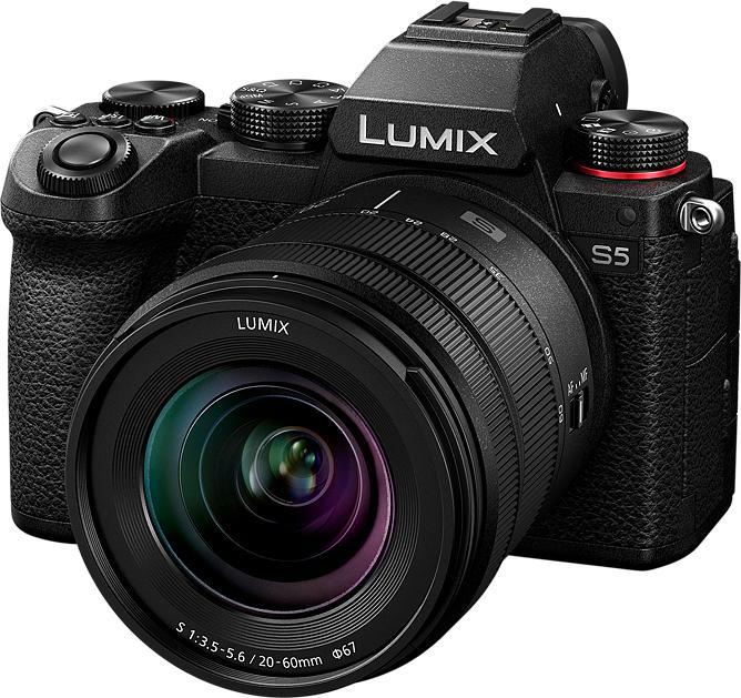 Lumix S5 (20 - 60 mm, 24.20 Mpx, Vollformat)