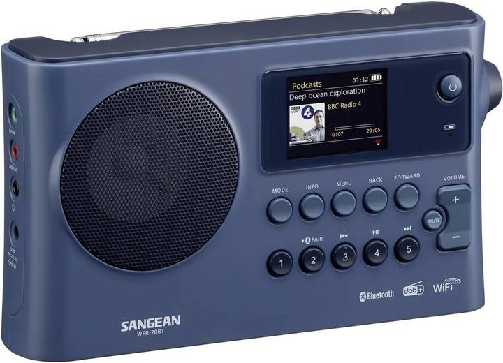 Actual product image Sangean WFR-28BT (Web radio, DAB+, FM, Bluetooth, Wi-Fi)