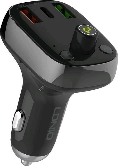 Immagine prodotto Ldnio Bluetooth C704Q 2USB, USB-C Trasmettitore FM + cavo USB-C