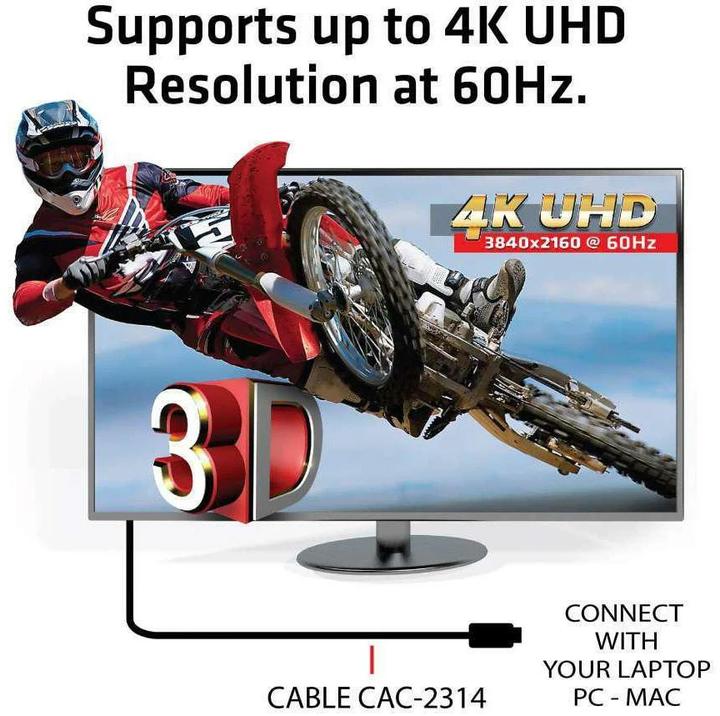 Immagine prodotto Club 3D HDMI (Typ A) — HDMI (Typ A) (15 m, HDMI)