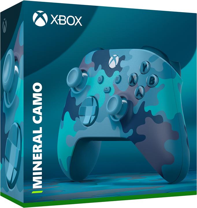 Actual product image Microsoft Xbox Wireless Controller - Mineral Camo (Special Edition) (Xbox Series S, Xbox One S, PC, Xbox One X, Xbox Series X)