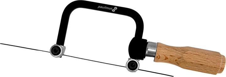 Produktbild Paulimot Mini-Bügelsäge / Sägebogen, inkl. 144 Sägeblätter