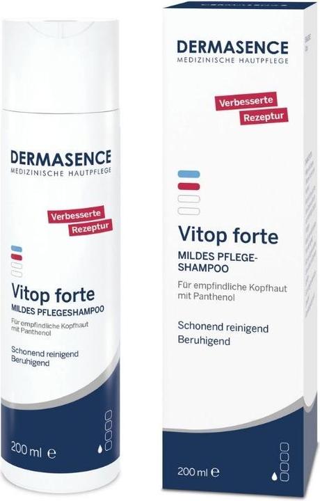 Produktbild Dermasence Vitop forte mildes Pflegeshampoo (200 ml, Flüssiges Shampoo)
