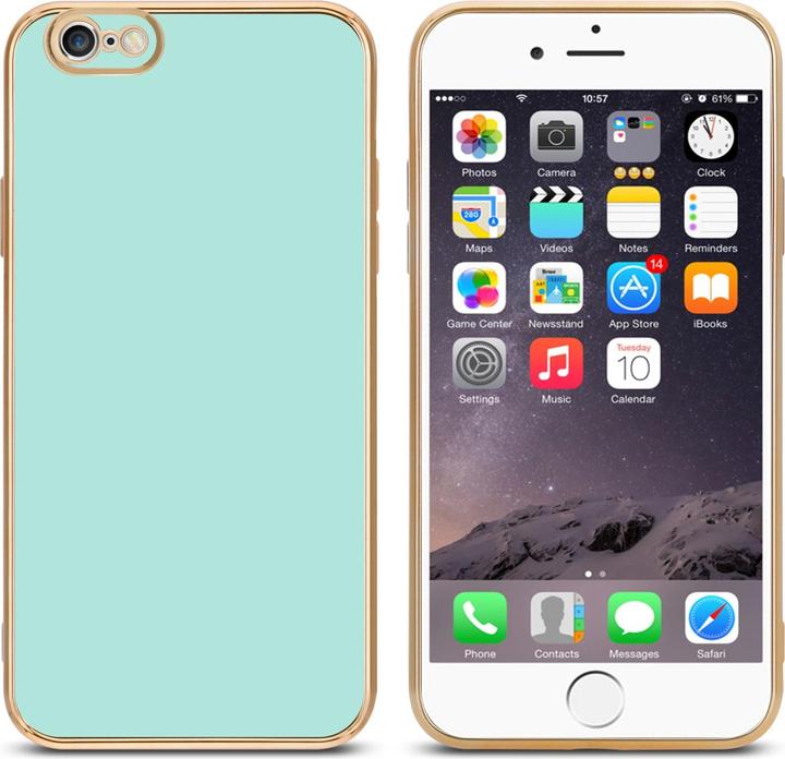 Produktbild Cadorabo Hülle für Apple iPhone 6 / 6S im TPU mit Kameraschutz LM130 Style (Apple iPhone 6)