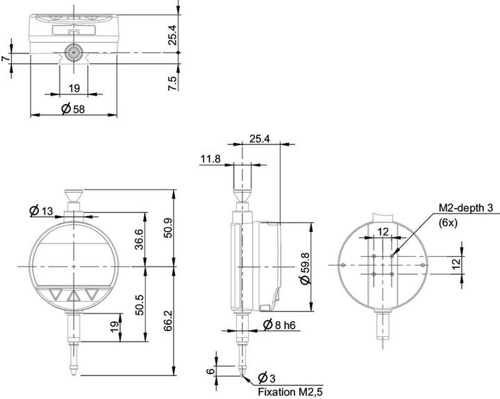Produktbild Tesa Technology Messuhr DIALTRONIC 01930301