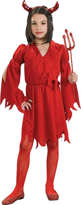 Produktbild Rubies Teufelin Mädchenkostüm: Devil Girl Kinderkostüm (S)