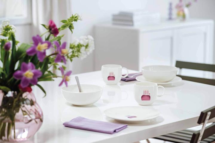 Actual product image Villeroy & Boch With Love cereal bowls Happy Birthday (16.90 cm, 0.59 l, 4 x)