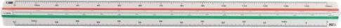 Actual product image Office Depot Triangular ruler 30 cm plastic (300 mm)