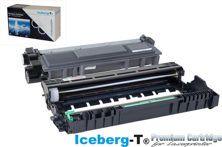 Actual product image Iceberg-T Toner TN-2320 and Drum DR-2300 Toner-Drum-Bundle (FC)