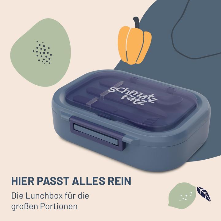 Produktbild Schmatzfatz Unterteilbare Kinderbrotdose