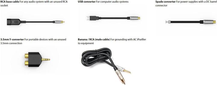 Actual product image iFi Audio Groundhog+ earthing cable set (Accessories)
