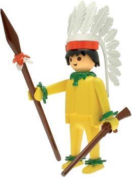 Plastoy Playmobil Nostalgia Häuptling 25 cm