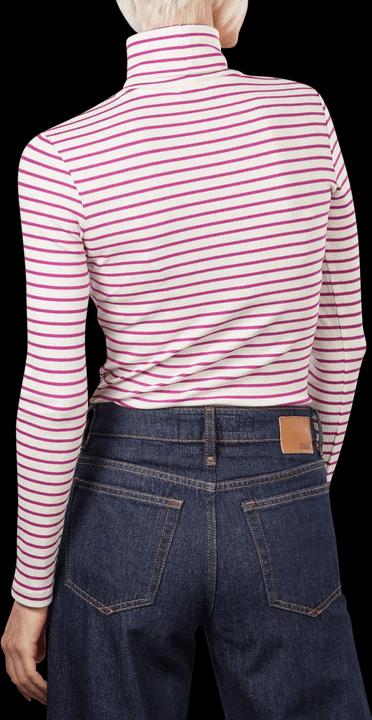 Actual product image Marc O'Polo Long Sleeve T-Shirt Turtle Neck Multi/Juicy Berr (S)