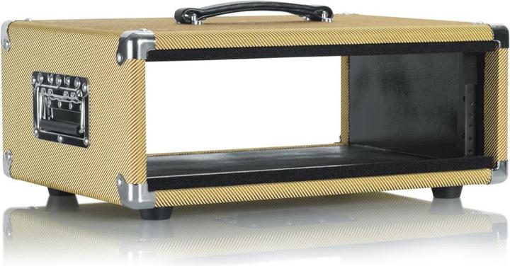 Produktbild Gator Cases GR-RETRORACK-3TW Retro Rack Vintage Amp Vibe Rack Case 3U Tweed (Verstärker)