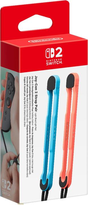 Immagine prodotto Nintendo Coppia di cinturini Joy-Con 2 (blu chiaro/rosso chiaro) (Switch 2)