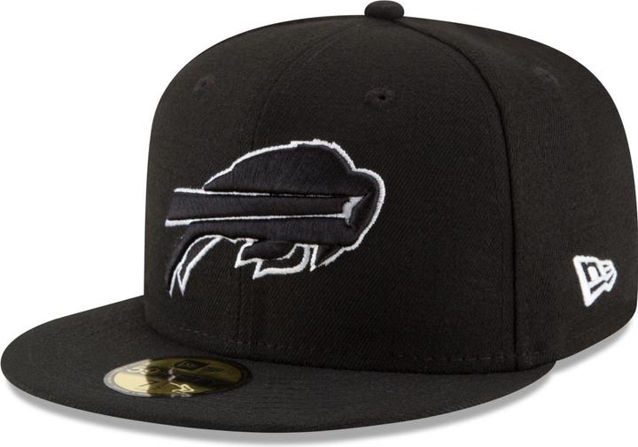 New Era 59Fifty Fitted Cap - BLACK Buffalo Bills - 7 1/8 (7 1/8)