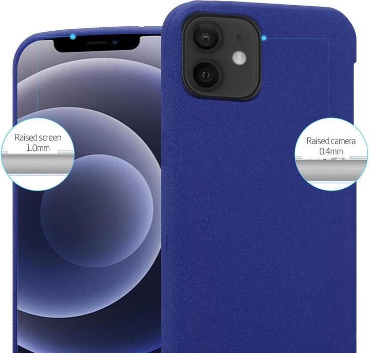 Produktbild Cadorabo TPU Frosted Cover (Apple iPhone 12 mini)