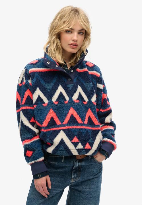 Actual product image Superdry Super Soft Printed Half Zip (16)