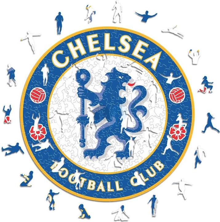 Produktbild Iconic Chelesea FC - Logo - Holz Puzzle Grösse M (270 Teile) (270 Teile)