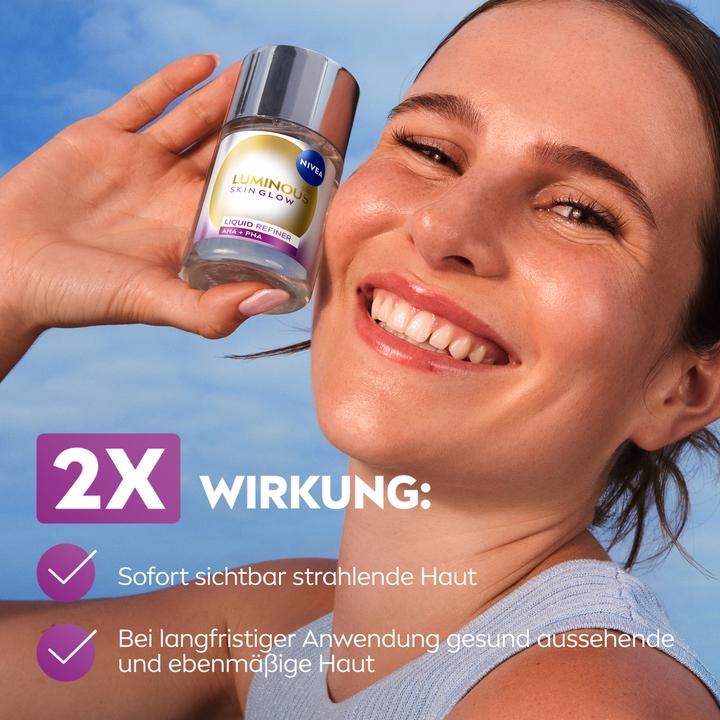 Actual product image NIVEA Luminous630® Skin Glow Liquid Refiner (Exfoliation, 100 ml)