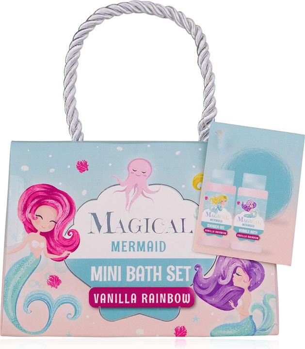 Immagine prodotto Accentra Set da bagno MAGICAL UNICORN & MERMAID in confezione regalo (Set per la cura dei capelli)