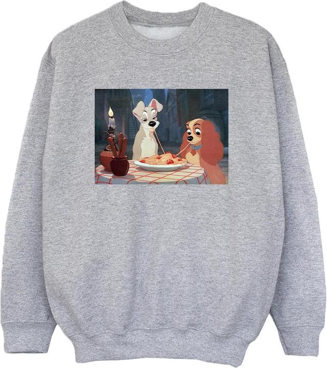 Disney Lady And The Tramp Spaghetti Photo Sweatshirt Jungen (140, 146)