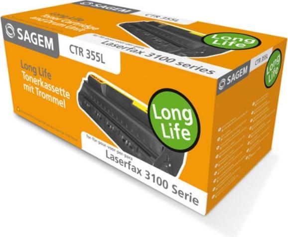 Produktbild Sagem CTR 355L - Schwarz - Original - Tonerpatrone (BK)