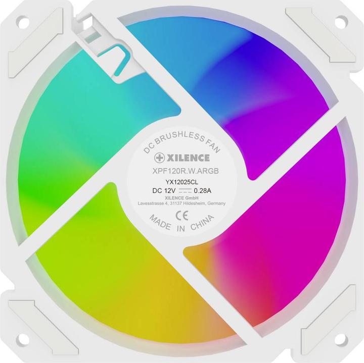 Produktbild Xilence Lüfter 120*120 Performance A+ REVERSE ARGB weiss (120 mm, 1 x)