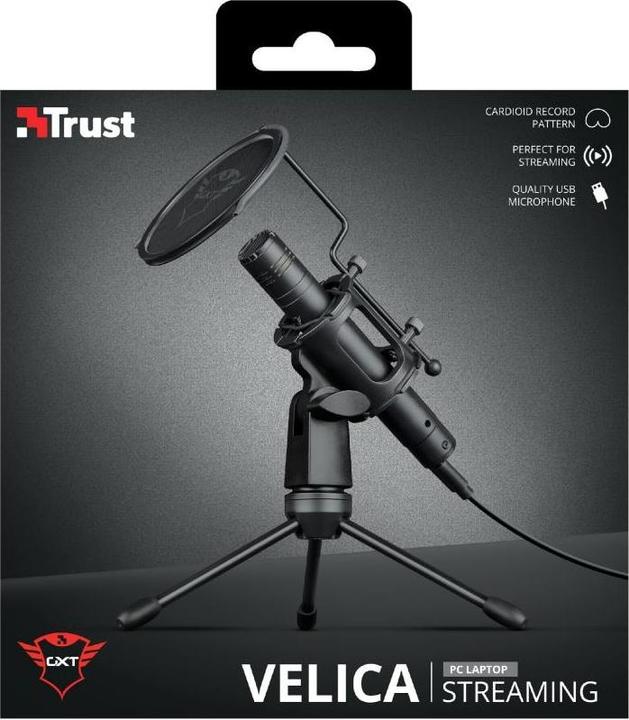 Actual product image Trust Microphone GXT 241 Velica