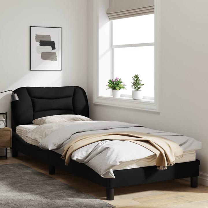 Image du produit VidaXL Cadre de lit avec tissu LED (80 x 200 cm)