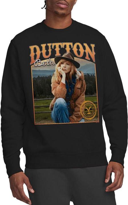 Immagine prodotto Yellowstone Thoughts Felpa Beth Dutton Adulto Unisex (L)