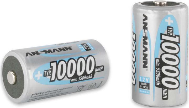 Produktbild Ansmann Batterie D - NiMH - (wiederaufladbar) (1 Stk., D, 9300 mAh)