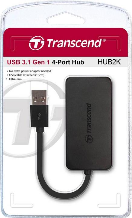Immagine prodotto Transcend TS-HUB2K (USB-C, 4 Porti)