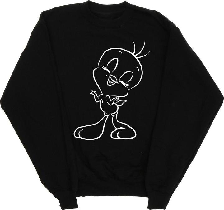 Looney Tunes Tweety Pie Outline Sweatshirt