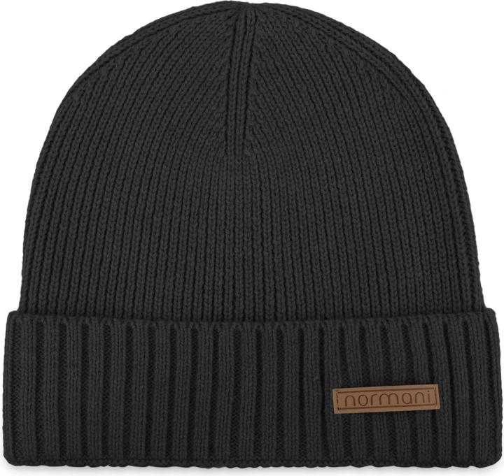 Image du produit Normani Ensemble d'hiver en laine mérinos écharpe et bonnet lisse Yuma - 9115