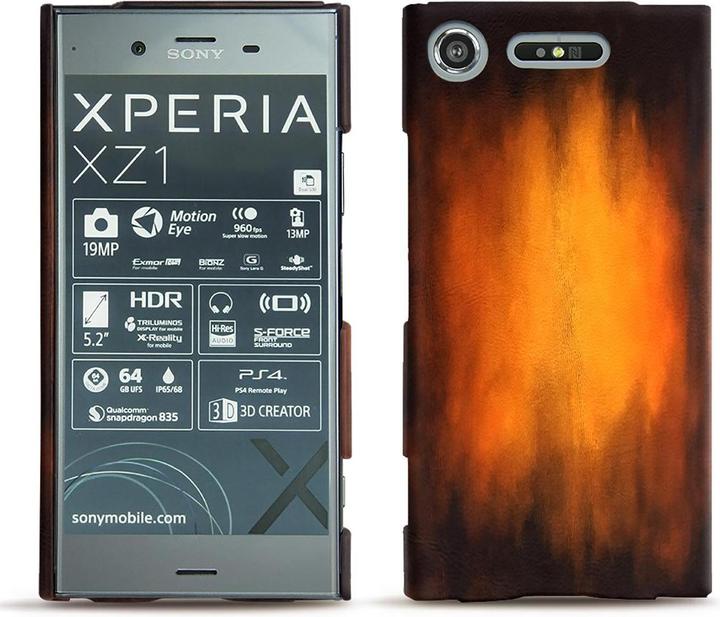 Actual product image Noreve Leather cover (Sony Xperia XZ1)