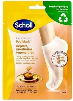 Produktbild Scholl Moisturizing foot mask with manuka honey Expert Care PediMaskâ„¢ (Foot Mask With Manuka (Fussmaske)