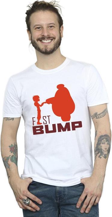 Immagine prodotto Disney Big Hero 6 Baymax Fist Bump Cutout Maglietta Uomo (3XL)