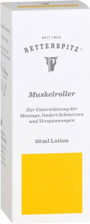 Actual product image Retterspitz Muscle Roller Lotion, 50 ml Lotion (1 x, 50 ml)