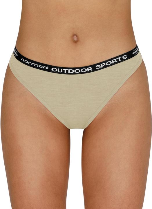 Produktbild Normani 2er Pack Damen Merino Tanga „Dubbo“ - 8551 (XS, Einzelpack)