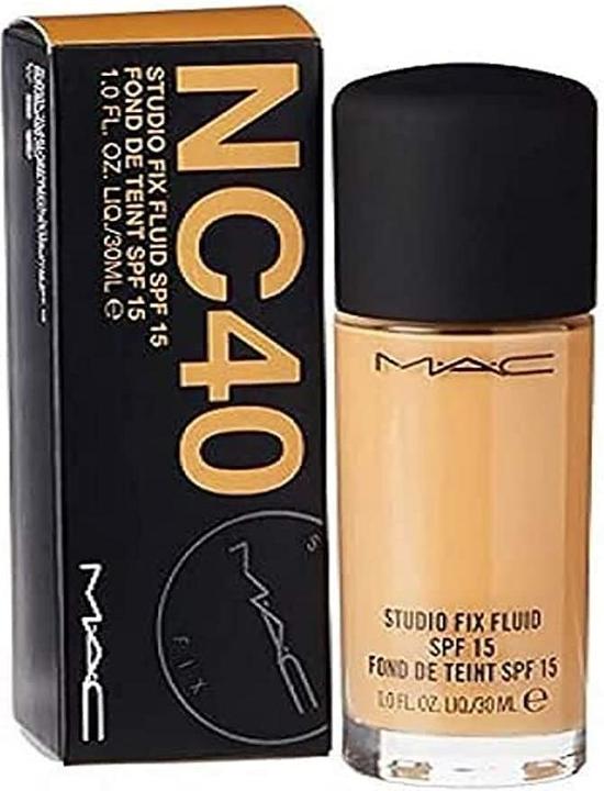 Actual product image MAC Cosmetics Studio Fix Fluid SPF 15 (NC45)