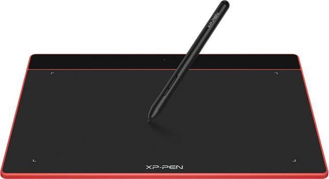 XP-Pen Graphics tablet Deco Fun L Carmine Red