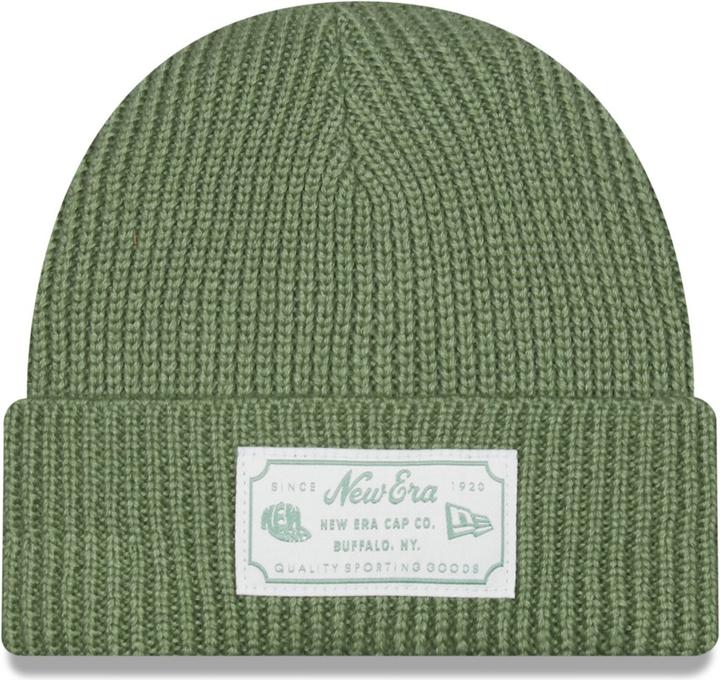 New Era Short Cuff Beanie Patch Jade