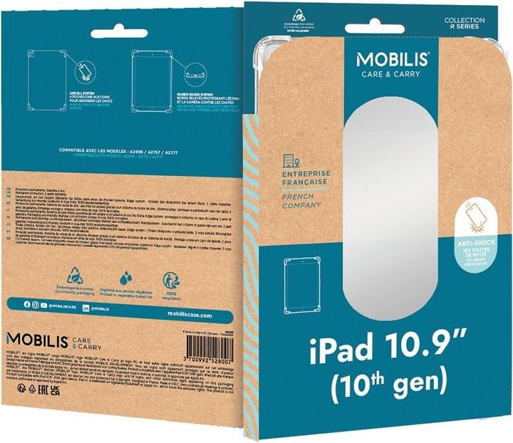 Produktbild Mobilis R-Serie für iPad 10,9" 10. Generation – transparent (iPad 2022 (10. Gen))