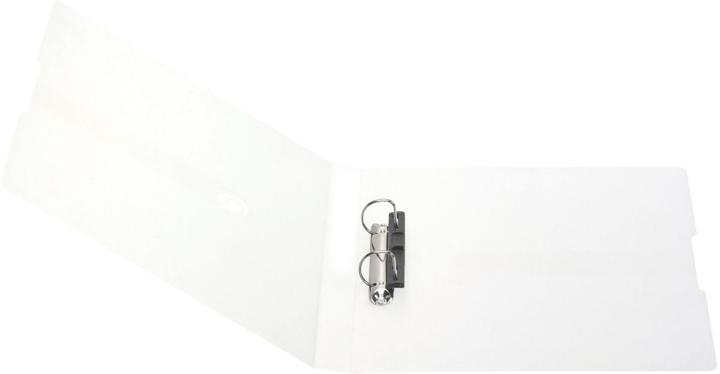 Image du produit Herlitz Classeur à anneaux easy orga to go, A4, 2 anneaux, blanc transp. Mécanisme D-Combi, largeur du dos (A4, 27 mm, 1 pièce(s))