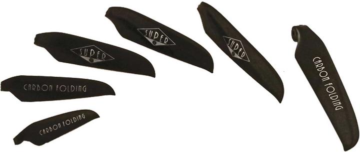 Super carbon folding replacement blades 9x6" 23/15cm black 2pcs. propeller